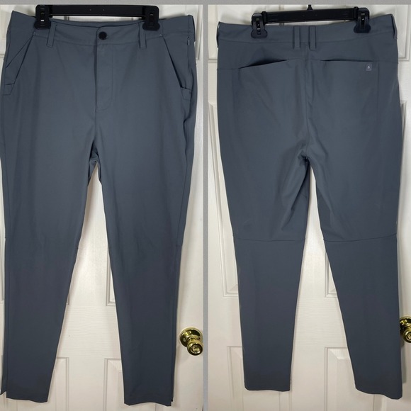 Nomatic The Outset Pants Stretch Water Resistant Men's 35x32 (Tag 36x34) Gray - Picture 2 of 6